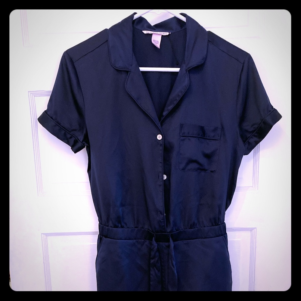 Victoria’s Secret silk PJ romper